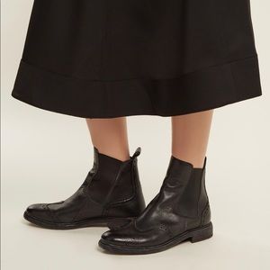 Burberry Leather Chelsea Boot